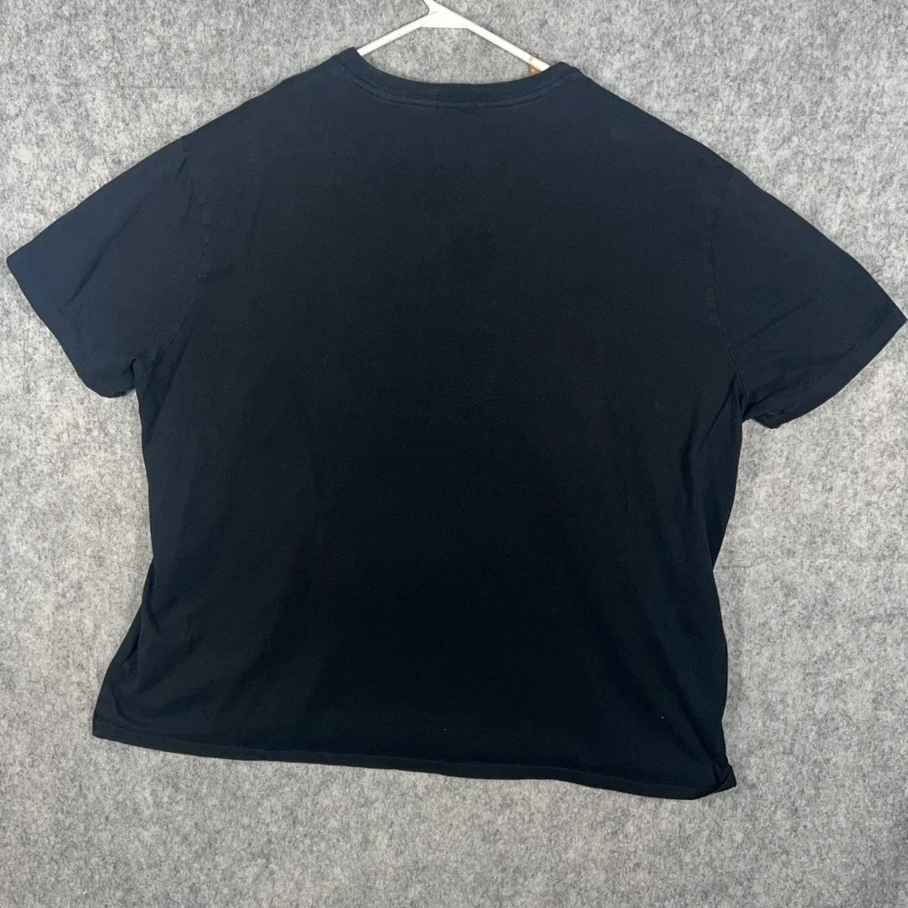 Polo Ralph Lauren Big Pony Ombre Pink Purple Graphic T-Shirt Black Mens 4XB 4XL